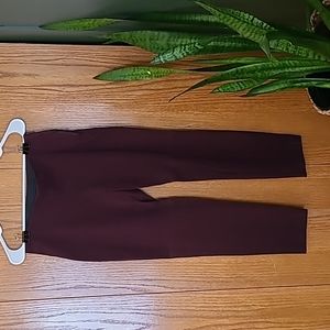 A NEW DAY Plum High-Rise Skinny Ankle Pant